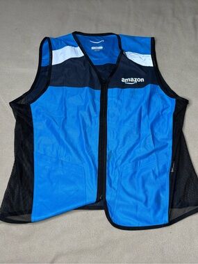 Amazon Vest Men M/L Blue
Polyester Reflective Uniform Luly
Yang Workwear